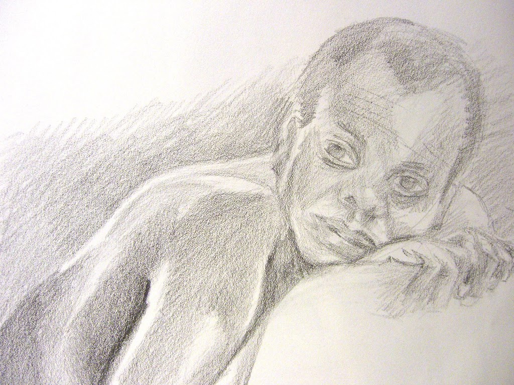 Drawing from the right side…