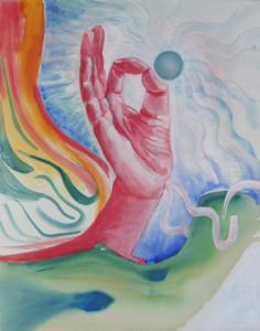 painting in process . . . painting in process . . .