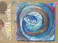 In the studio… small and big works in progress