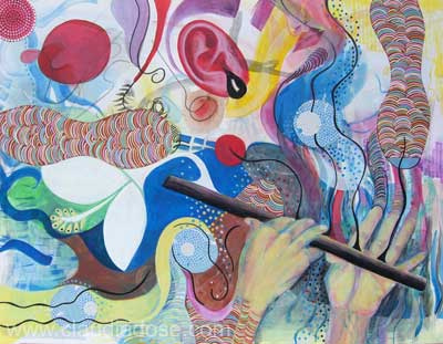 The (invisible) flute player…