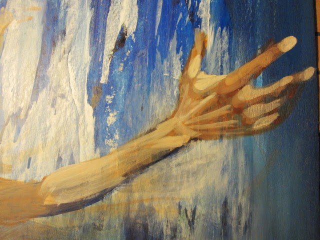 Birthing of a painting… and a dream