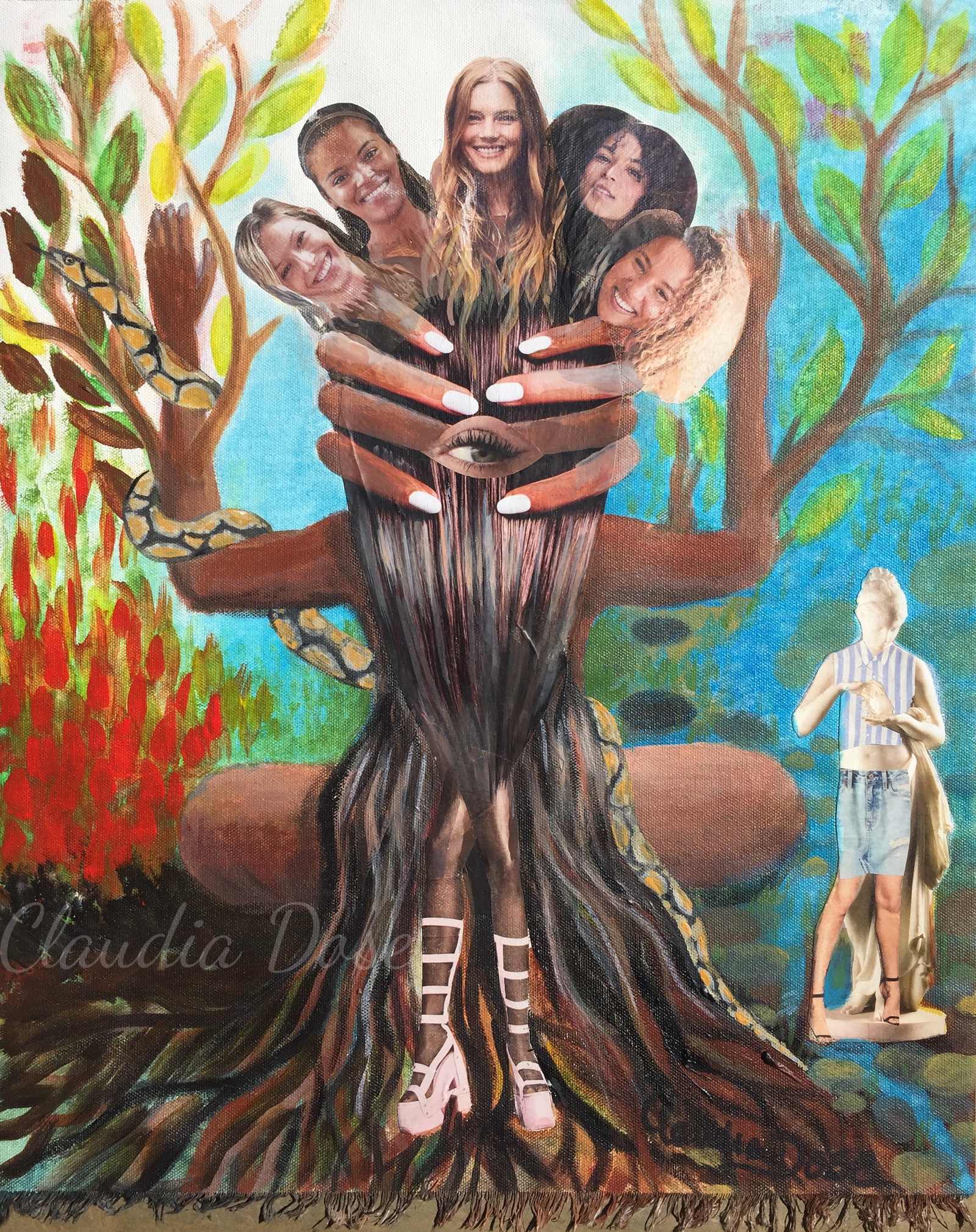 Black Kali – feminine power – mother earth – nature