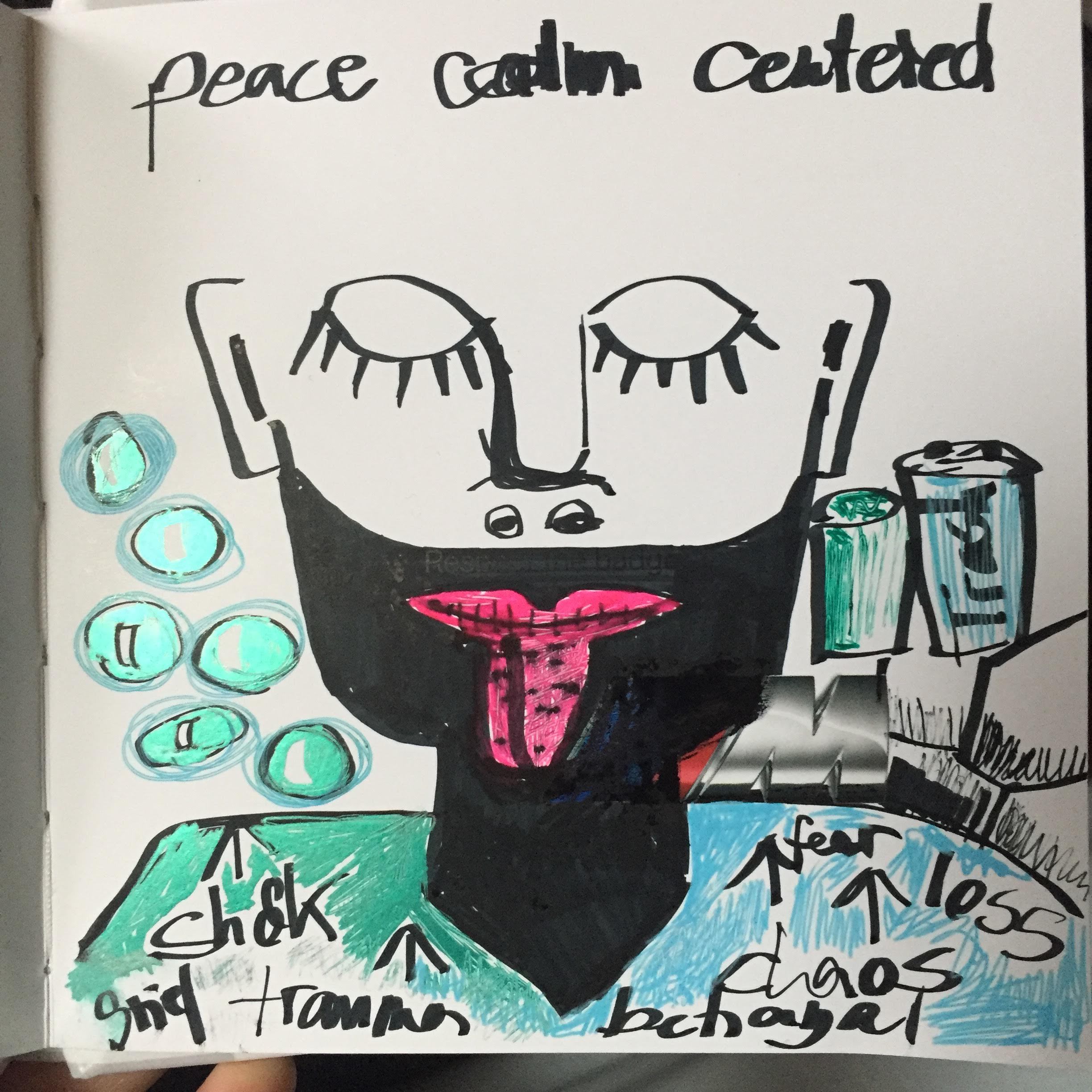 A Doodle A Day > Arriving centered! – And a Gift for You