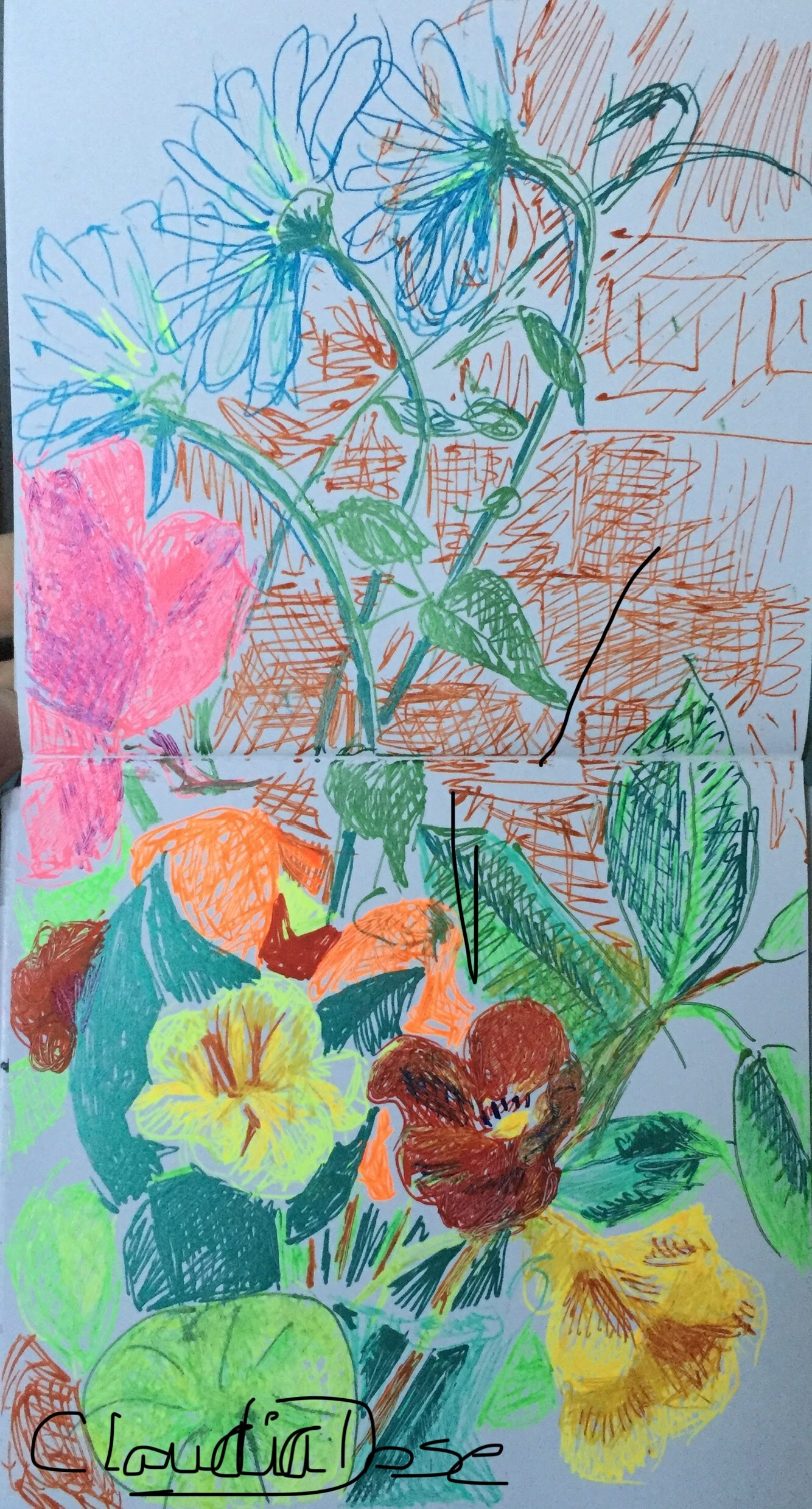 Painting afternoon with my favorite art pals from the Culver City Art Club