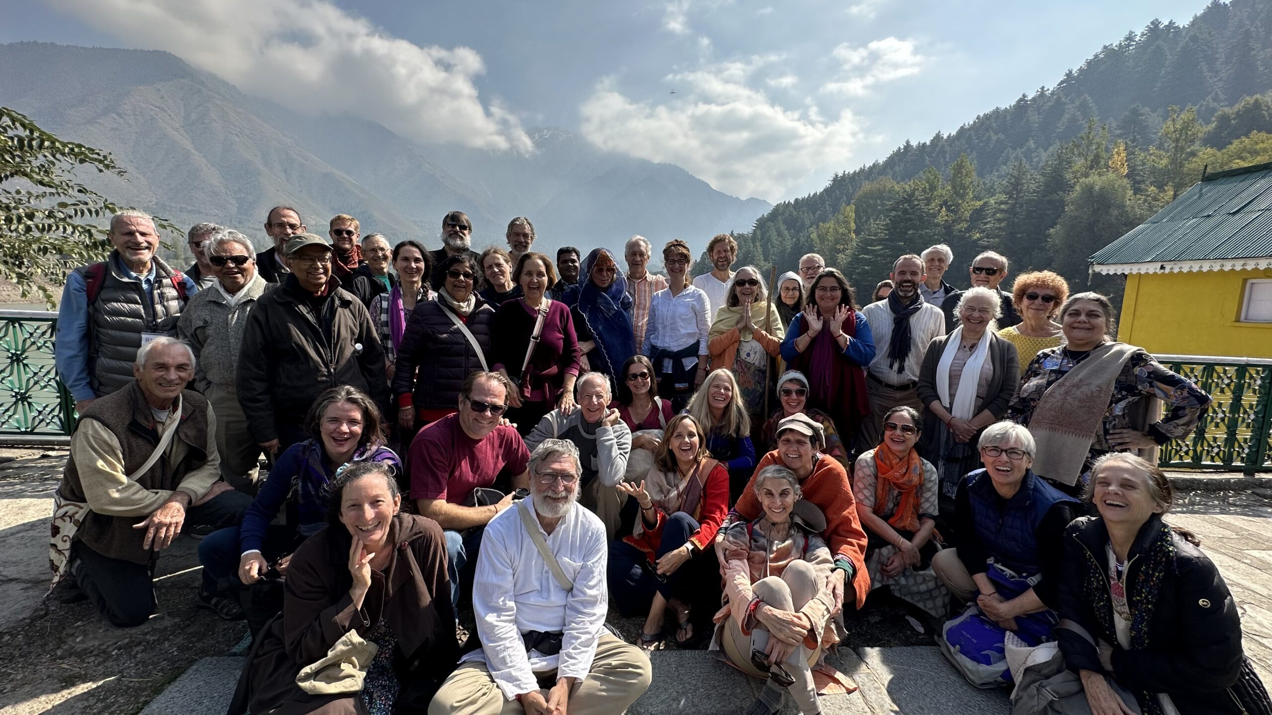 Pilgrimage to Kashmir with a group of people