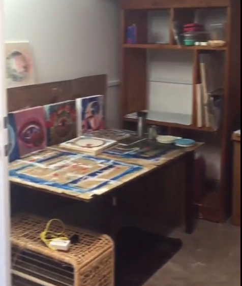I finally have my own art space – a dream come through