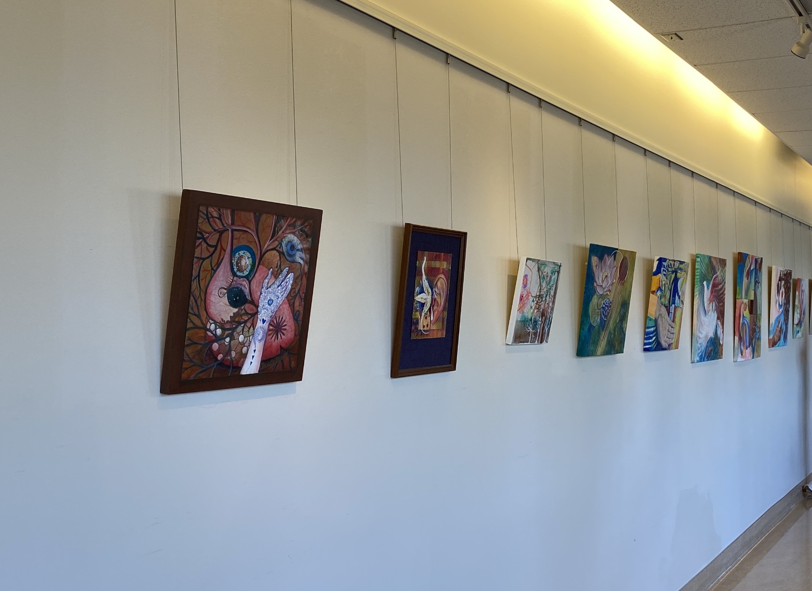 Fourteen Paintings Installed at Willamette Falls Hospital